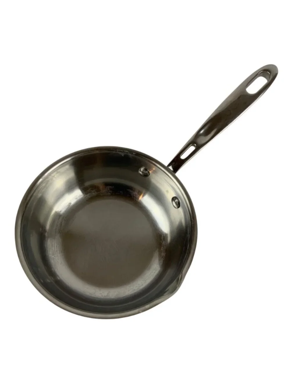 Emeril Stainless Steel 1-Quart Saucepan Copper Core Pour Spout Handle NO LID